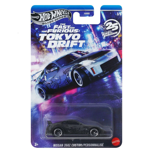Hot Wheels Silver Series Fast & Furious Tokyo Drift Nissan 350z Custom