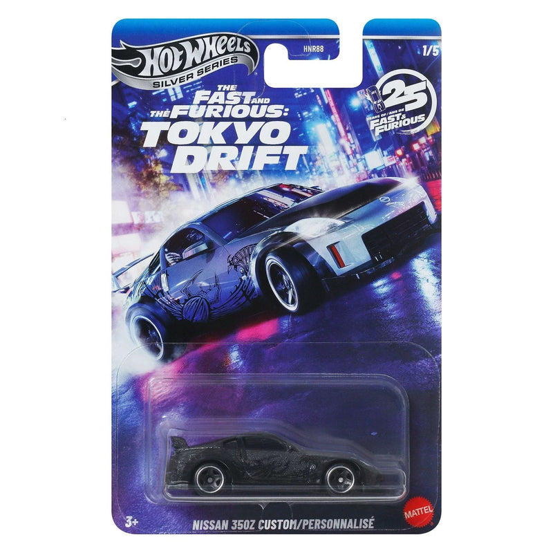 Hot Wheels Silver Series Fast & Furious Tokyo Drift Nissan 350z Custom