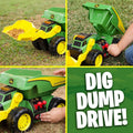 John Deere Lights and Sounds 2 in 1 Dig Rig Toy - Image 7