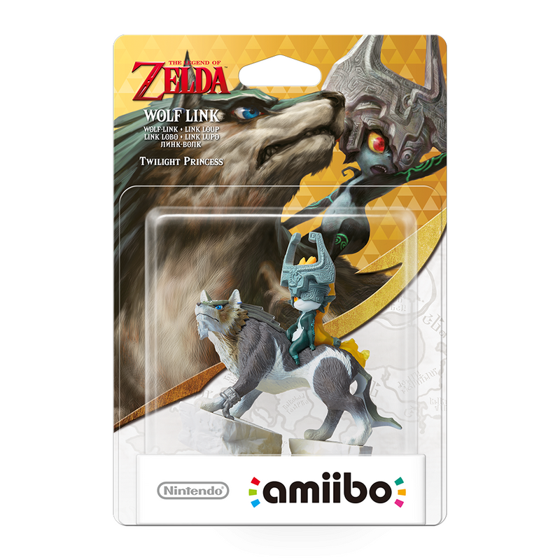 Nintendo Amiibo Character Wolf Link (The Legend Of Zelda Collection)