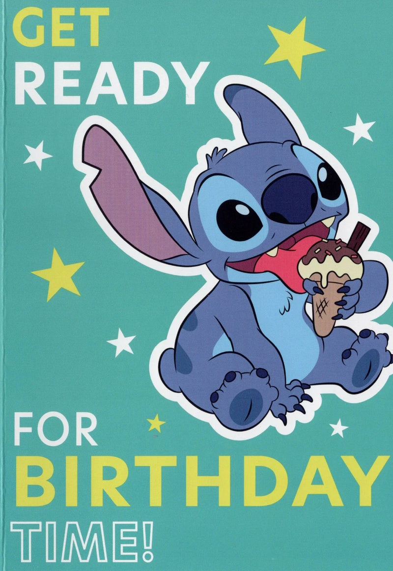 Lilo & Stitch Hallmark Birthday Greeting Card (8 x 5.5) collectible from hanrattycraftsgifts.co.uk