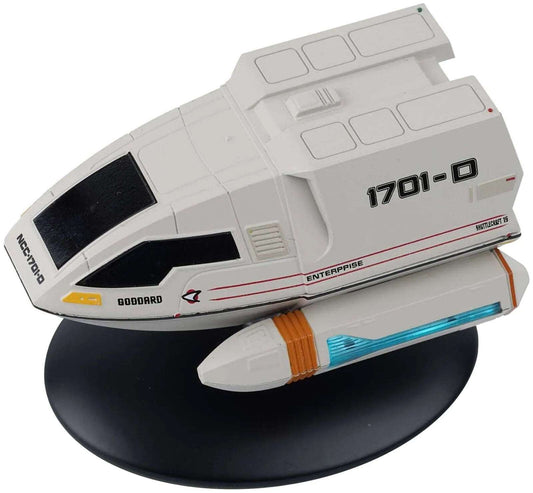 Type-6 NCC-1701-D Shuttlecraft 15 Goddard Model Die Cast Ship (Eaglemoss / Star Trek), alternate view