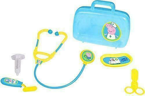 Peppa Pig Medical Case Doctors Nurses Pretend Toy Play Set Boys Girls Kids Gift, alternate view