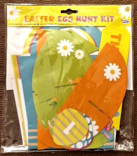 Easter Egg Hunt Kit - Kids Children Party Garden Ideas Find Treasure Eggs Grafix collectible from U&C Solutions Ltd