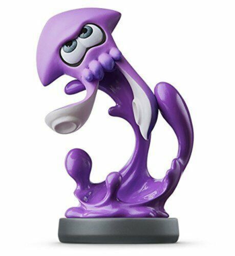 Nintendo Amiibo Character - Inkling Squid Neon Purple (Splatoon 2)