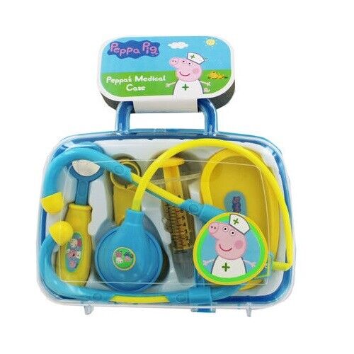 Peppa Pig Medical Case Doctors Nurses Pretend Toy Play Set Boys Girls Kids Gift collectible from U&C Solutions Ltd