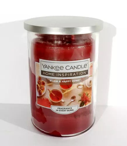Yankee Candle Home Inspiration Warm & Happy Home 19 oz NEW, alternate view