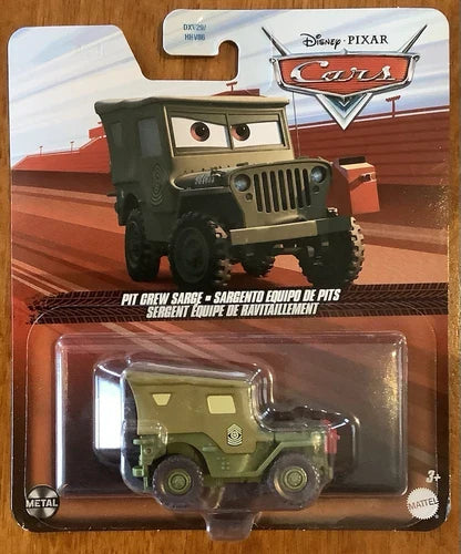 Disney Pixar Cars - Die Cast Pit Crew Sarge Vehicle