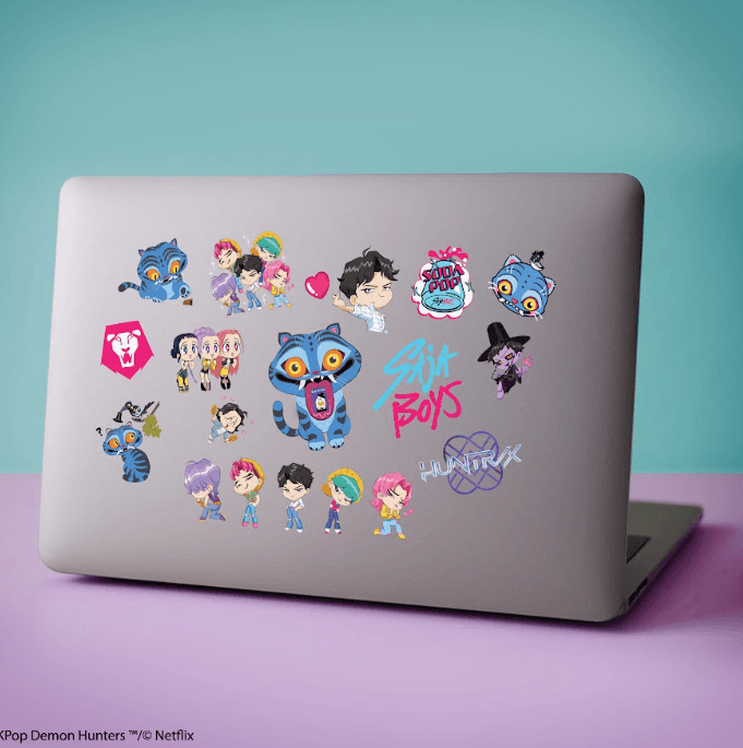 KPop Demon Hunters Sticker Sheet