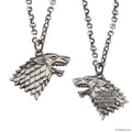 Game of Thrones Stark Necklace, rear view