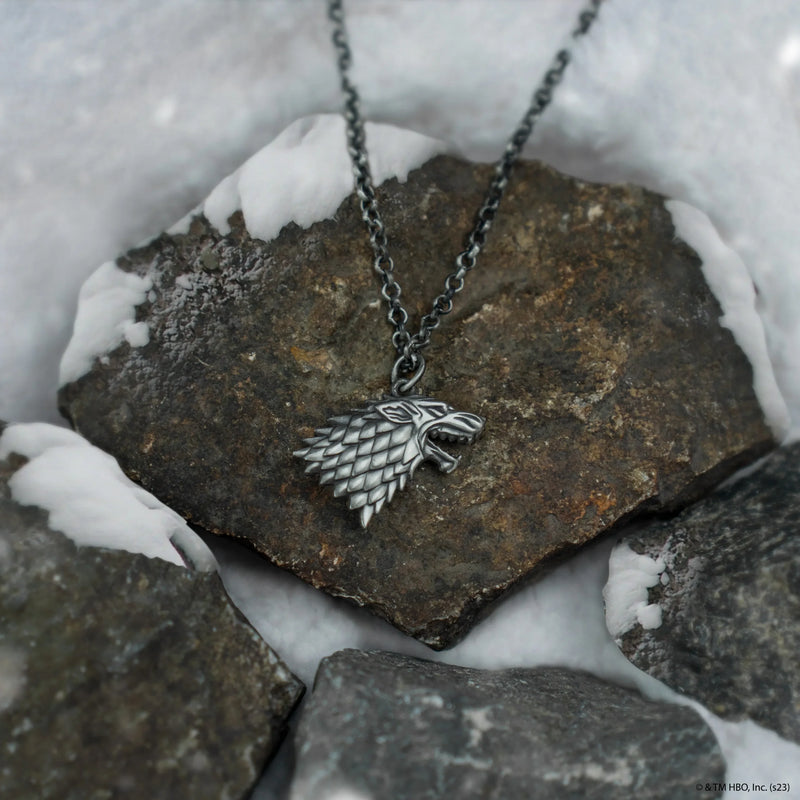 Game of Thrones Stark Necklace, alternate view