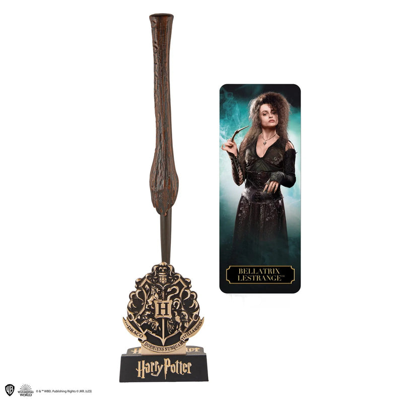 Harry Potter Bellatrix Lestrange Wand Pen with Stand and Bookmark (image 10 of 18)