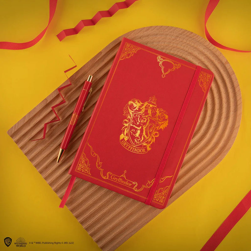 Harry Potter Gryffindor Deluxe Notebook and Pen Set