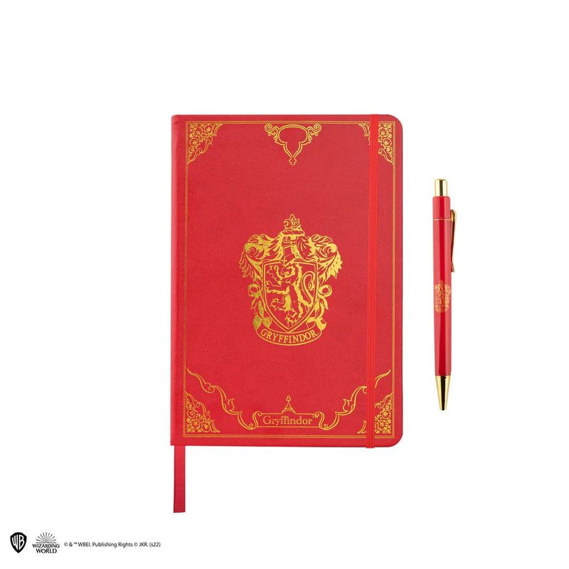 Harry Potter Gryffindor Deluxe Notebook and Pen Set