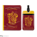 Harry Potter Gryffindor Luggage Tag and Passport Cover Set