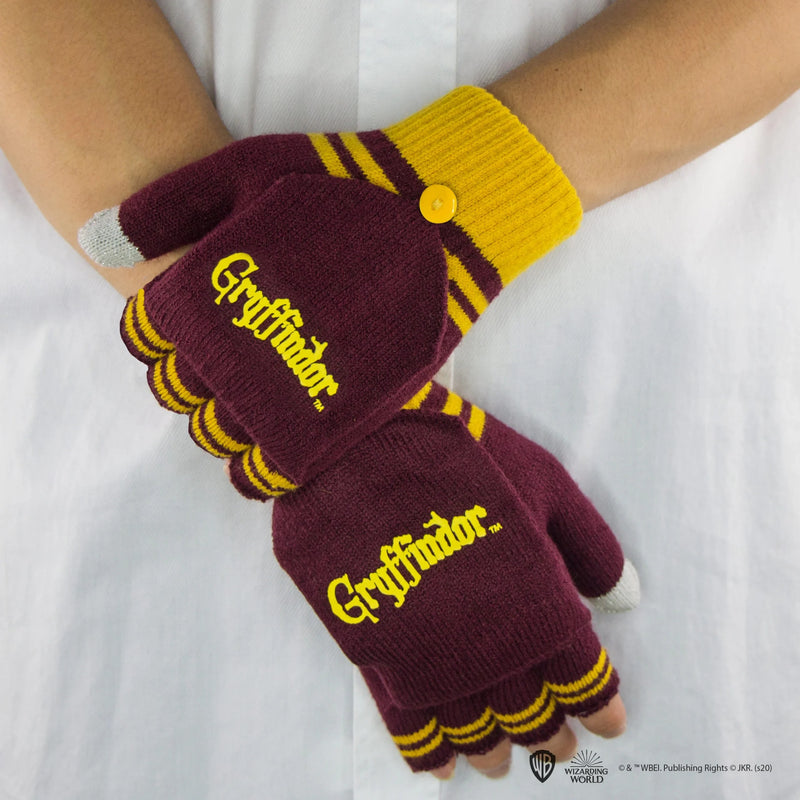 Harry Potter Gryffindor Convertible Mitten Fingerless Gloves