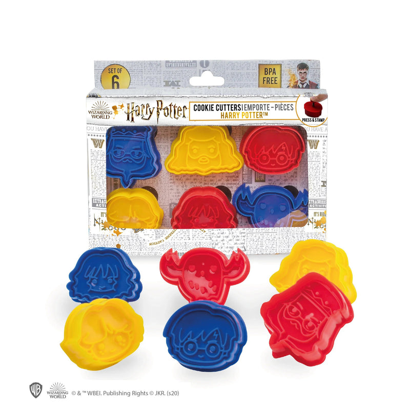 Harry Potter Character Cookie Cutter Set of 6