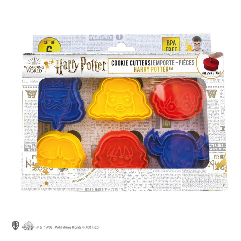 Harry Potter Character Cookie Cutter Set of 6
