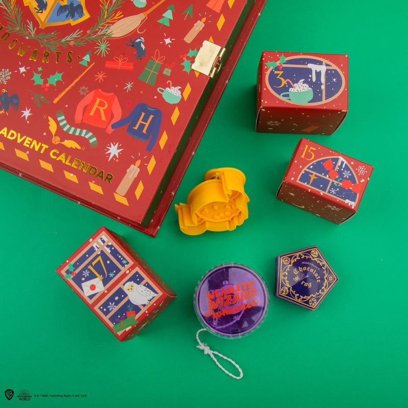 Harry Potter Deluxe Advent Calendar with Lock Box and Firebolt Prize