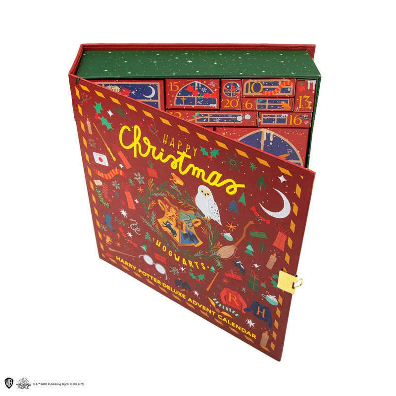 Harry Potter Deluxe Advent Calendar with Lock Box and Firebolt Prize