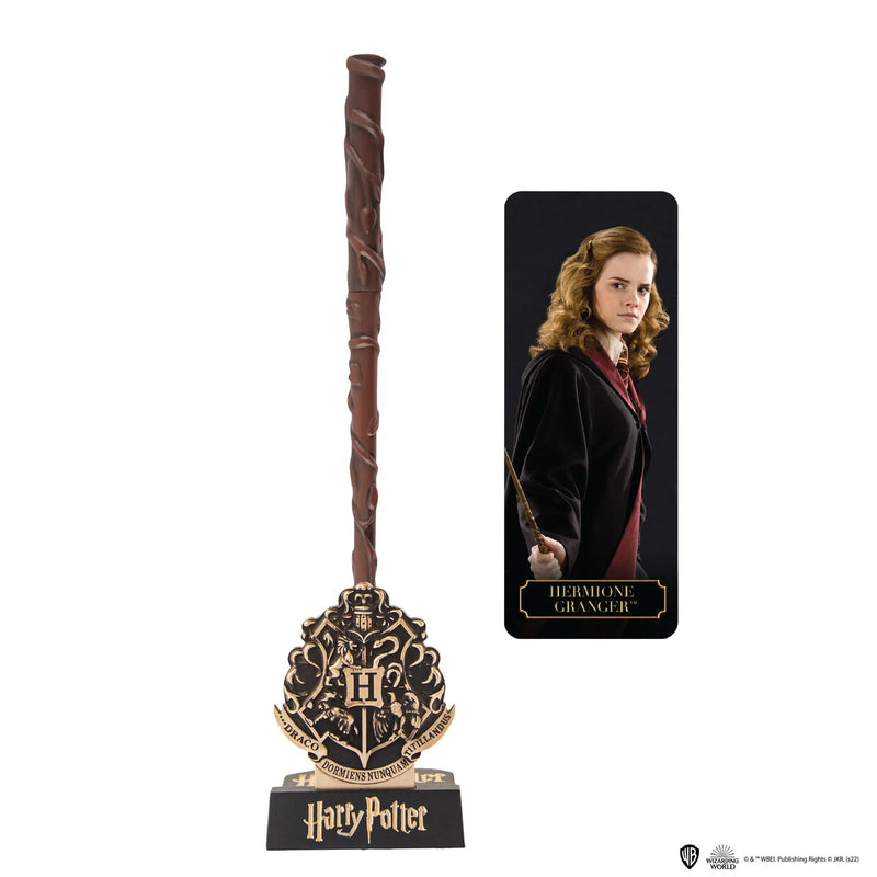 Harry Potter Hermione Granger Wand Pen with Stand and Bookmark