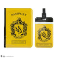 Hufflepuff Luggage Tag & Passport Cover Set