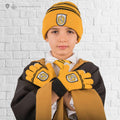 Harry Potter Kids Hufflepuff Gloves and Beanie Set (image 8 of 12)