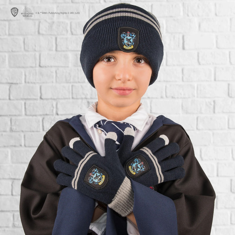 Harry Potter Kids Ravenclaw Gloves and Beanie Set (image 8 of 12)