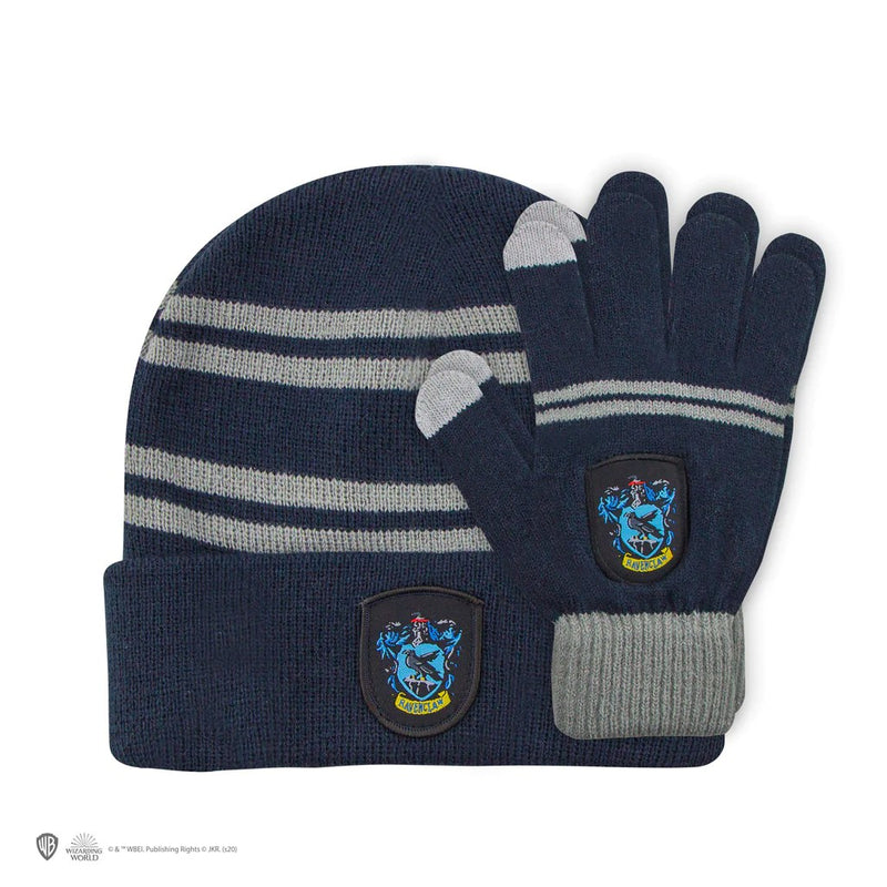 Harry Potter Kids Ravenclaw Gloves and Beanie Set (image 7 of 12)