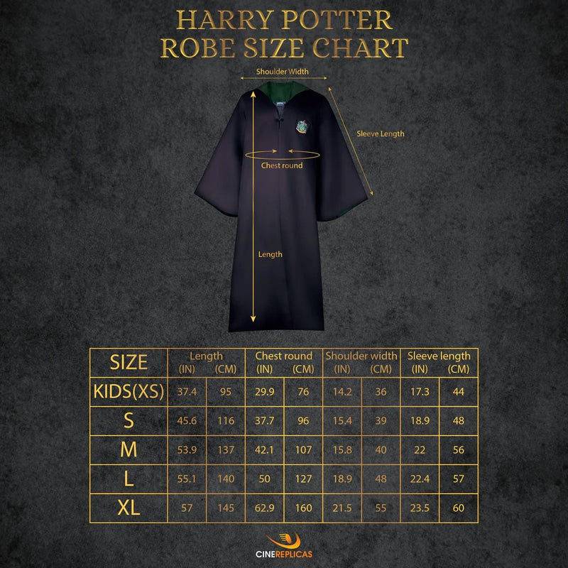 Harry Potter Kids Slytherin Robe