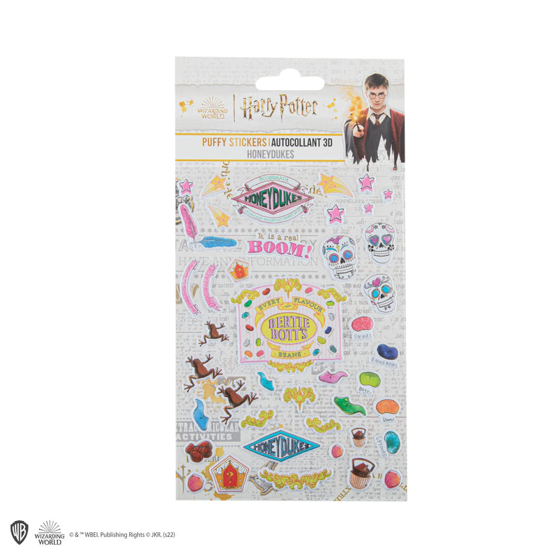 Harry Potter Honeydukes Puffy Foam Sticker Set of 42