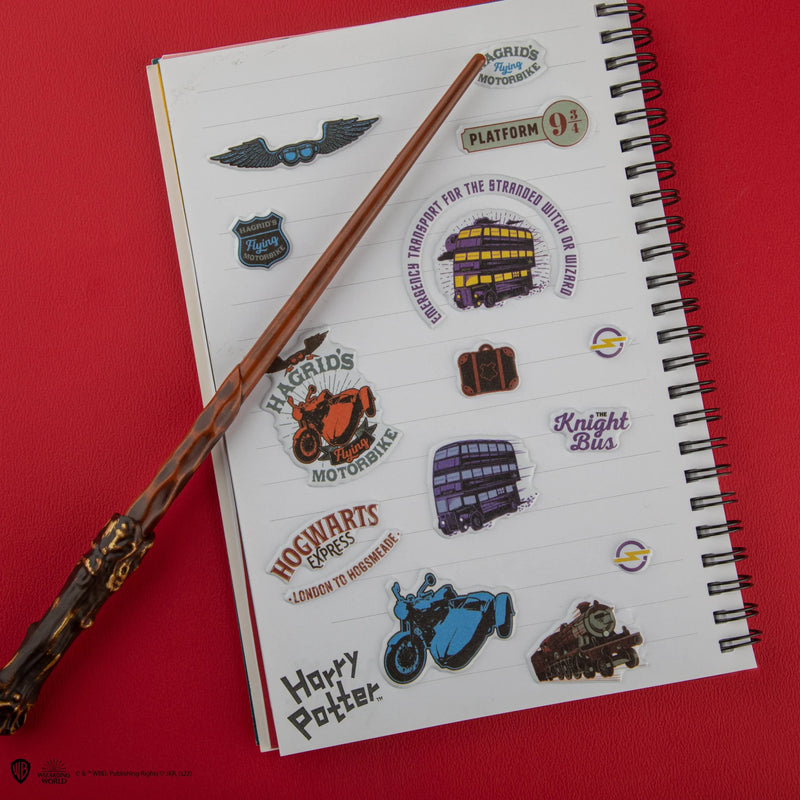 Harry Potter Magical Motors Puffy Foam Stickers