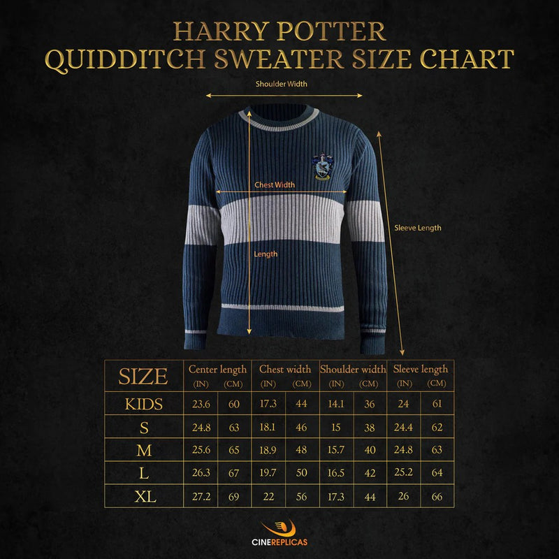 Harry Potter Ravenclaw Quidditch Sweater