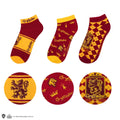 Harry Potter Gryffindor Ankle Socks 3-Pack