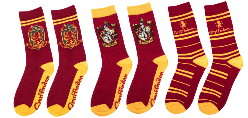 Harry Potter Gryffindor Socks 3-Pack (image 24 of 30)