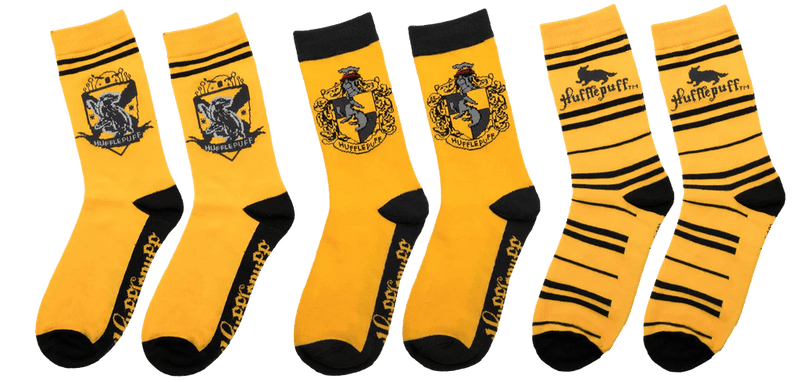 Harry Potter Hufflepuff Socks 3-Pack