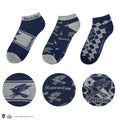 Harry Potter Ravenclaw Ankle Socks 3-Pack