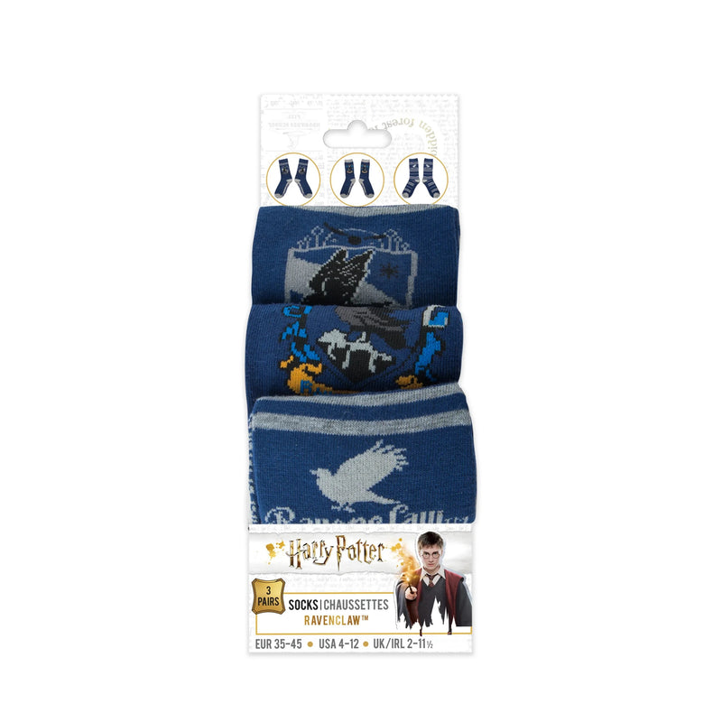 Harry Potter Ravenclaw Socks 3-Pack