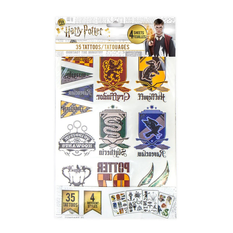 Harry Potter Temporary Tattoos 35-Pack
