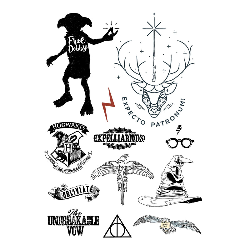Harry Potter Temporary Tattoos 35-Pack