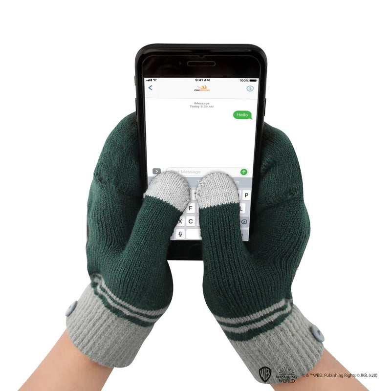 Harry Potter Slytherin Fingerless Mitten Gloves