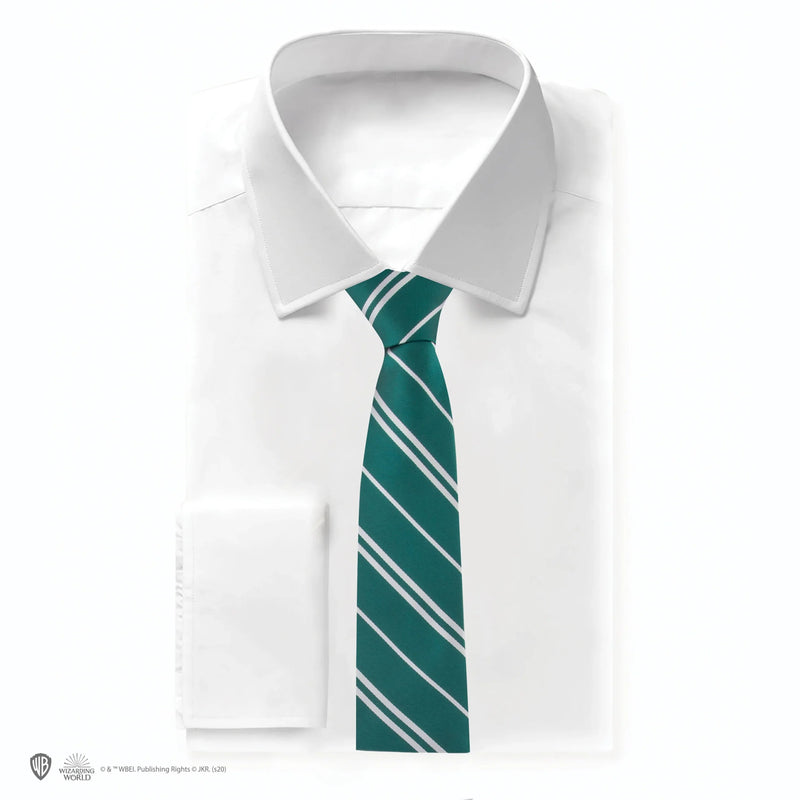 Harry Potter Kids Slytherin Woven Crest Tie