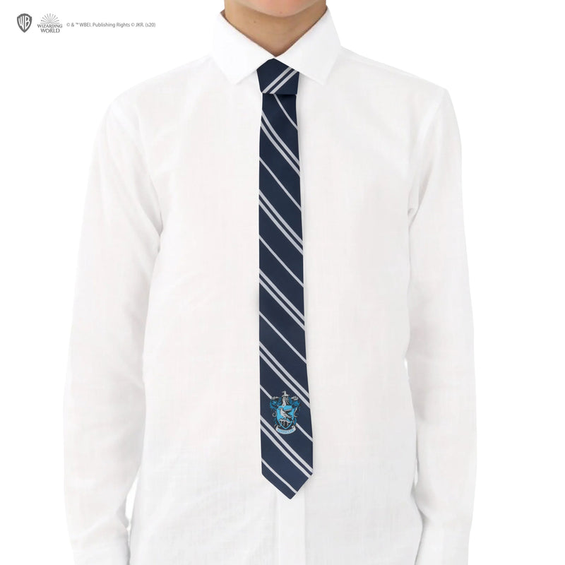 Harry Potter Kids Ravenclaw Woven Crest Tie