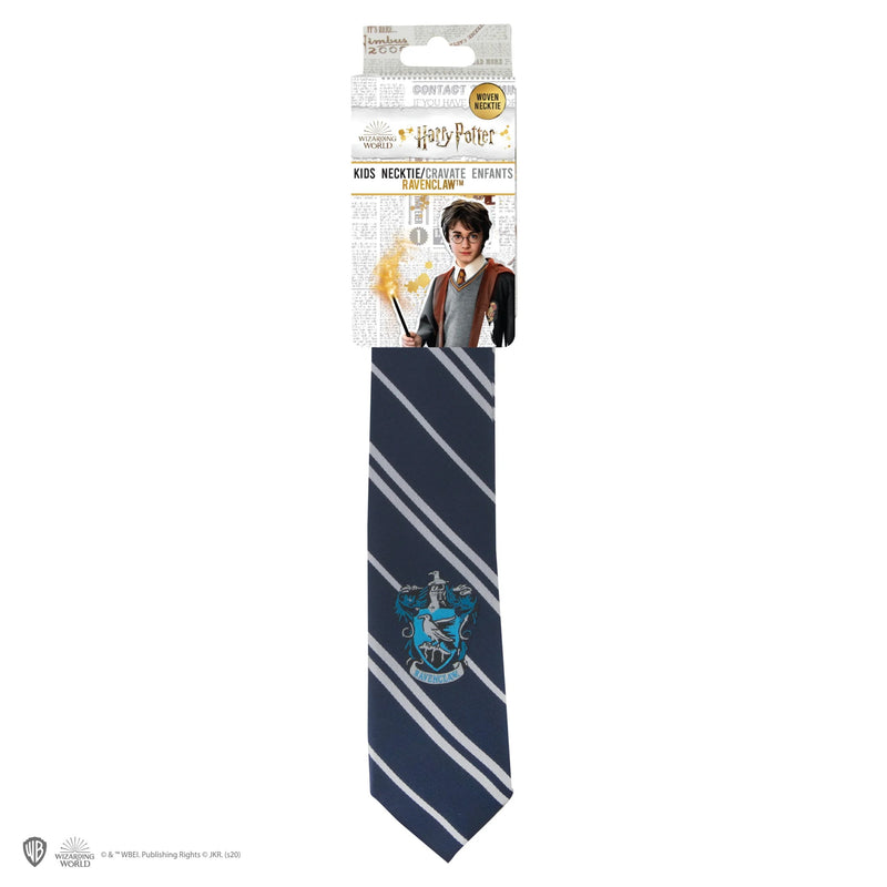 Harry Potter Kids Ravenclaw Woven Crest Tie