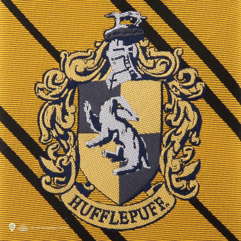 Harry Potter Kids Hufflepuff Woven Crest Tie