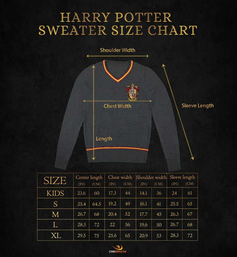 Harry Potter Gryffindor V-Neck House Sweater
