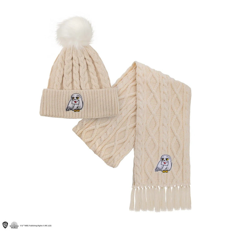 Harry Potter Hedwig Beanie and Scarf Set