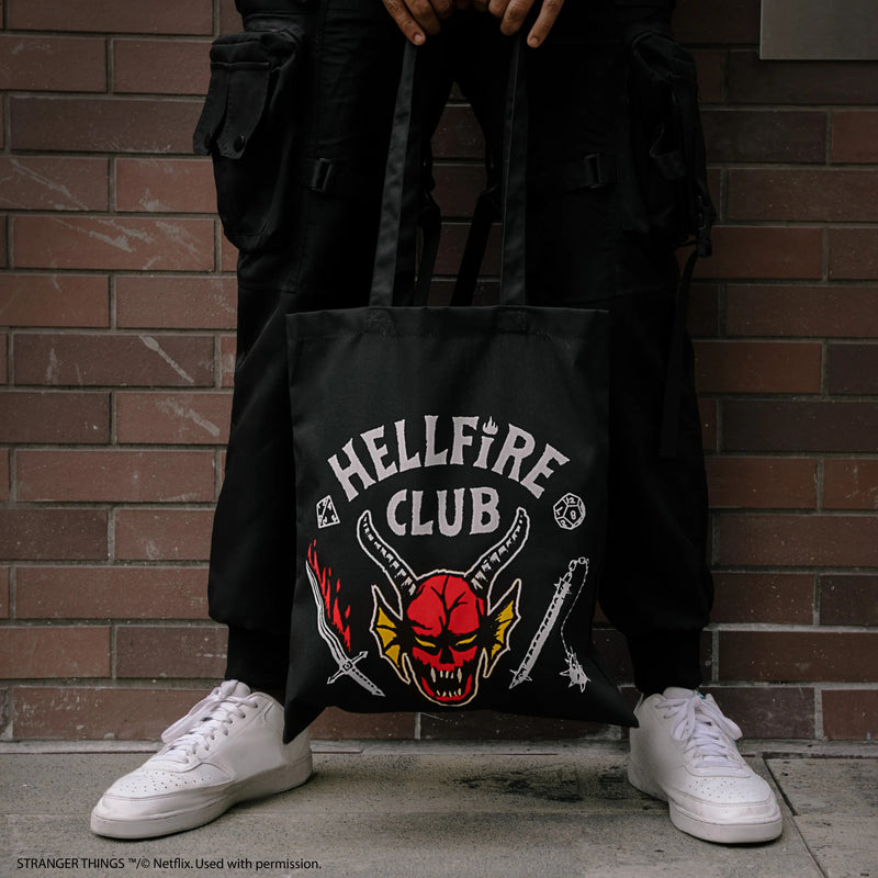 Stranger Things Hellfire Club Tote Bag