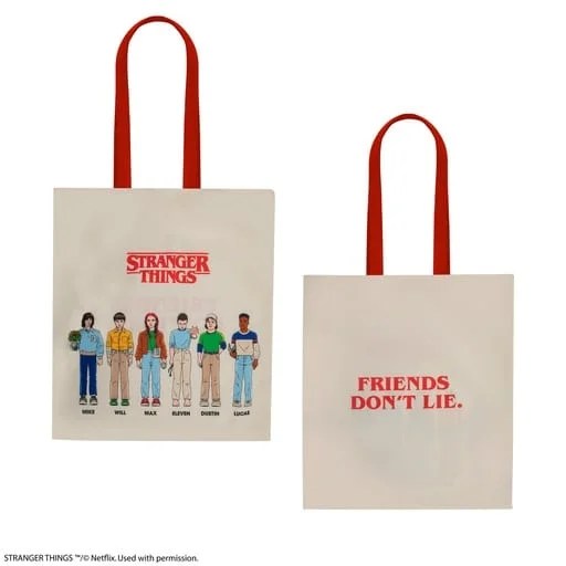 Stranger Things Friends Don't Lie Tote Bag