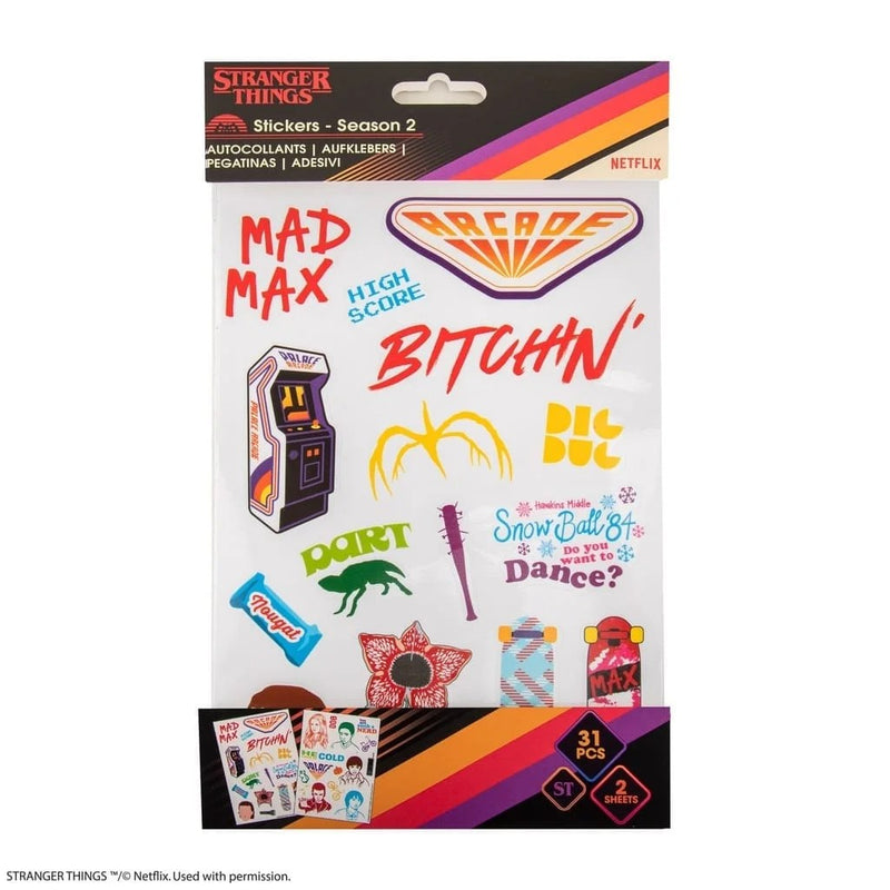 Stranger Things Season 2 Sticker Set